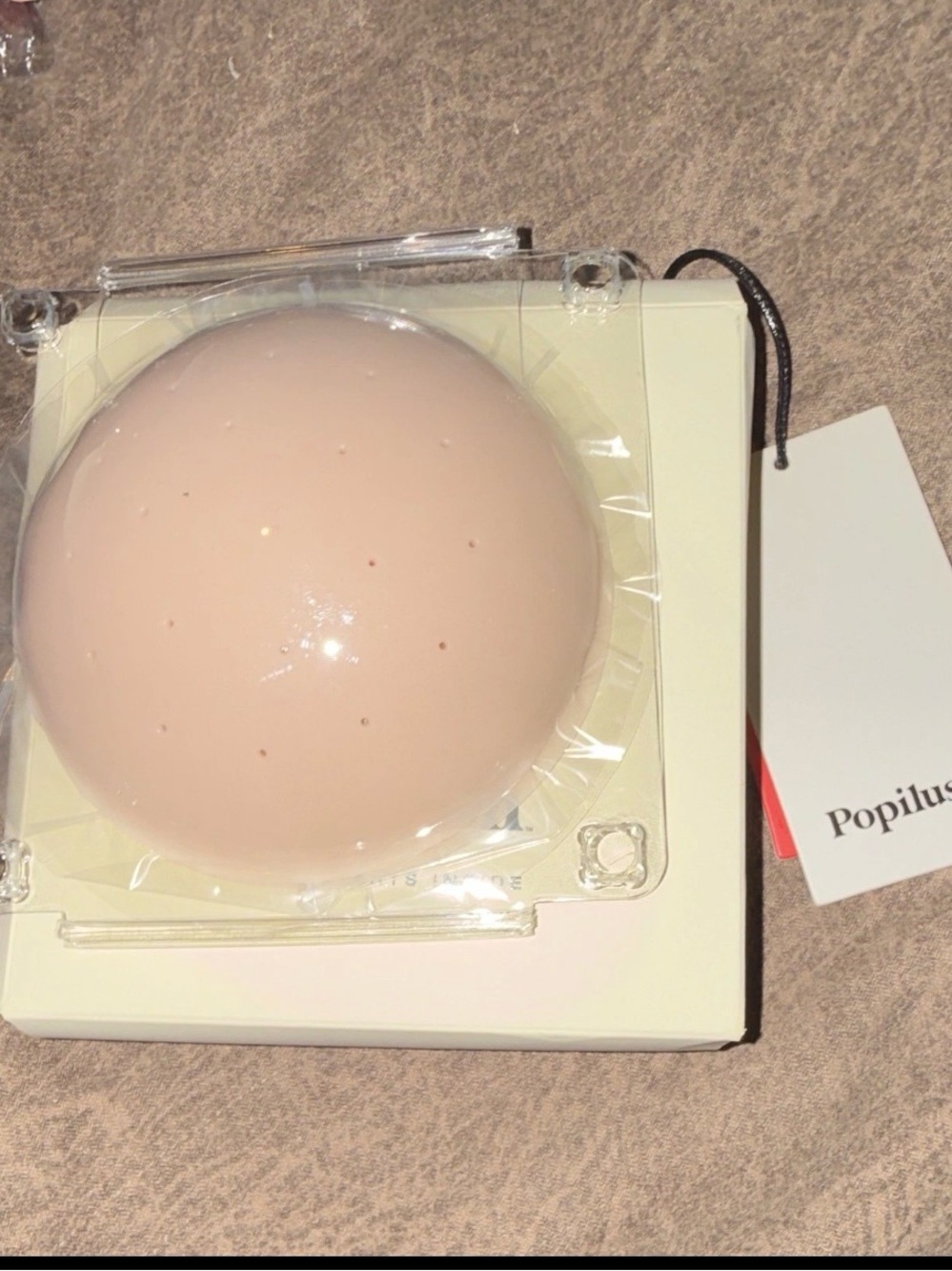 Popilush s/m Beige Silicone Nipple Covers